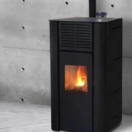 Calefactor a Pellet Frida 8Kw - Negra