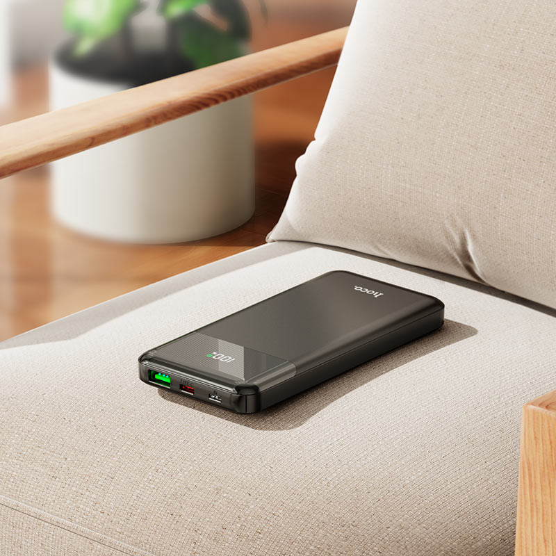 Power Bank Hoco J102 PD20W 10000 mAh con Pantalla Carga Rápida