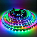 Cinta Tira Luces Led Rgb Con Transformador + Control - 10 Metros