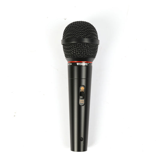 Micrófono Dinámico con Cable 4 M 1/4 Plug Simil SV100 con Switch