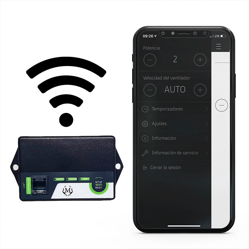 Módulo WIFI para estufas a pellets