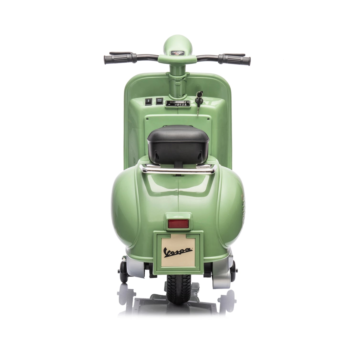 MOTO A BATERÍA PARA NIÑOS VESPA COLOR VERDE