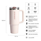 Stanley Quencher Protour Rose Quartz Rosa 2.0 | 887 ml