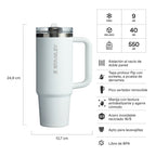 Stanley Quencher Protour Blanco Frost  2.0 | 887 ml