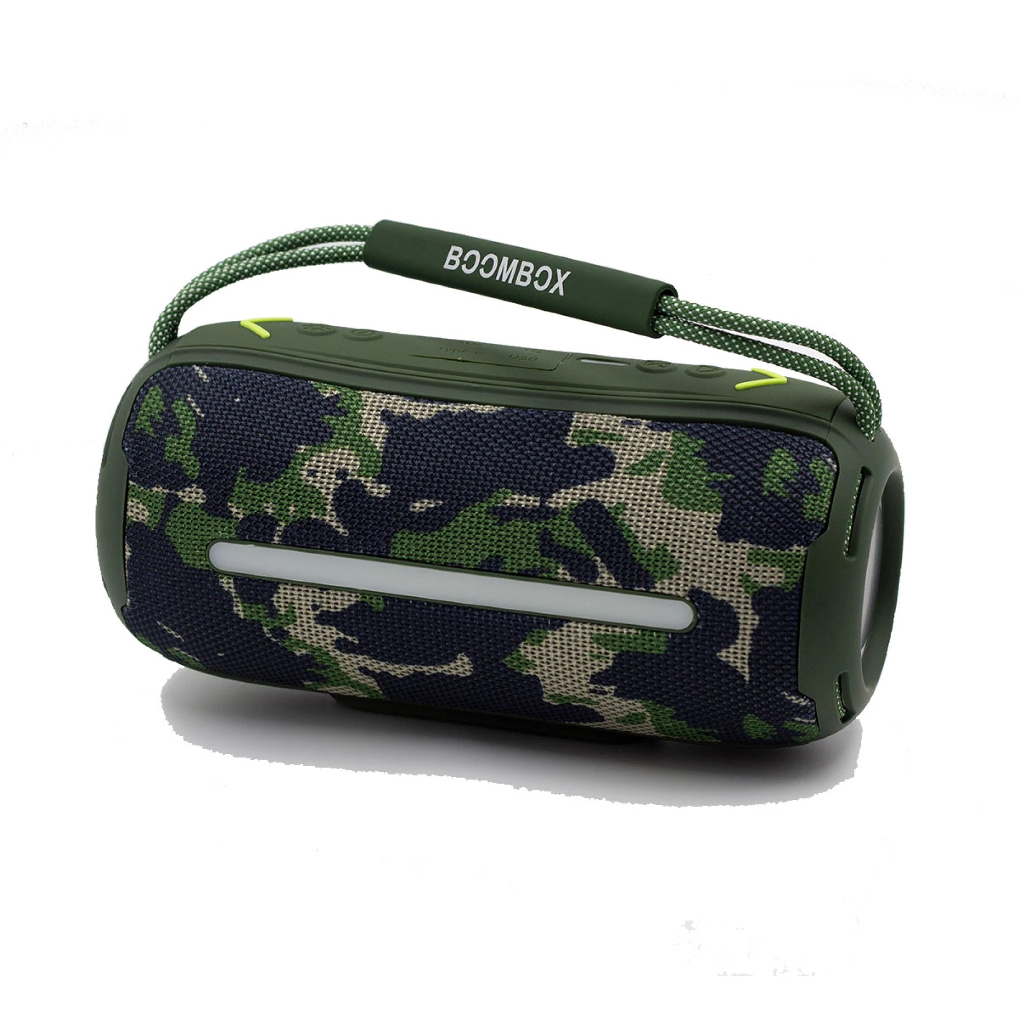 PARLANTE PORTATIL BLUETOOTH CON CORREA SIMIL CHARGE SQUAD
