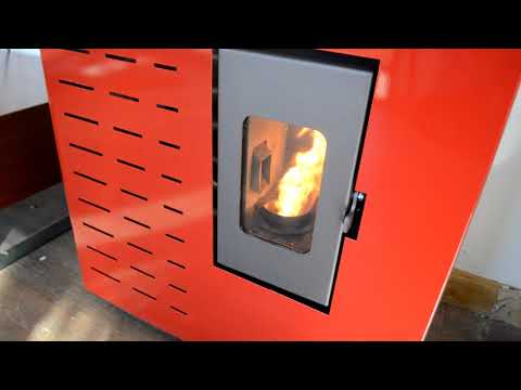 Calefactor Pellet Magna Mini-O 6 Kw - Negro