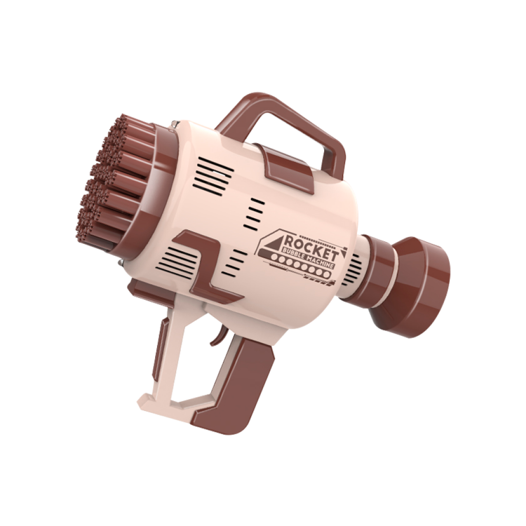 PISTOLA DE BURBUJAS AUTOMÁTICA RECARGABLE