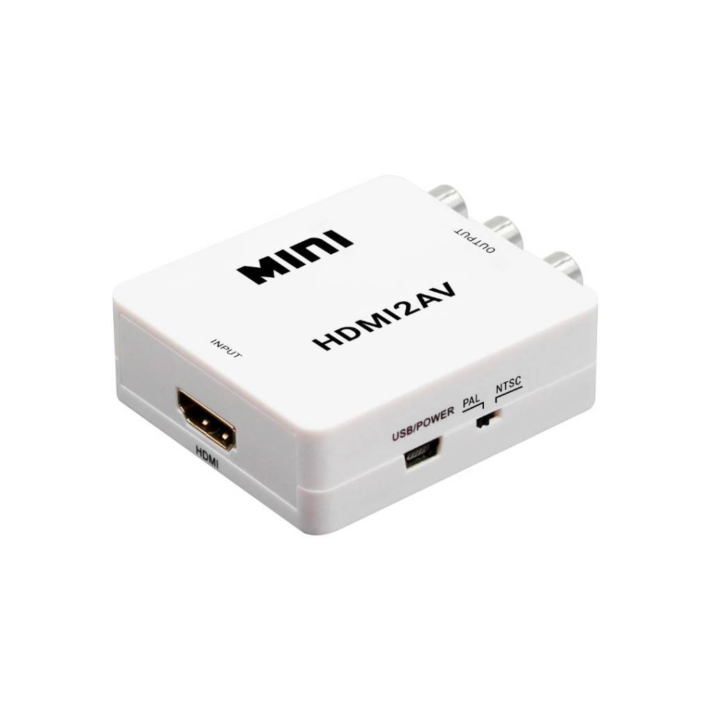 Conversor HDTV a AV RCA Treqa