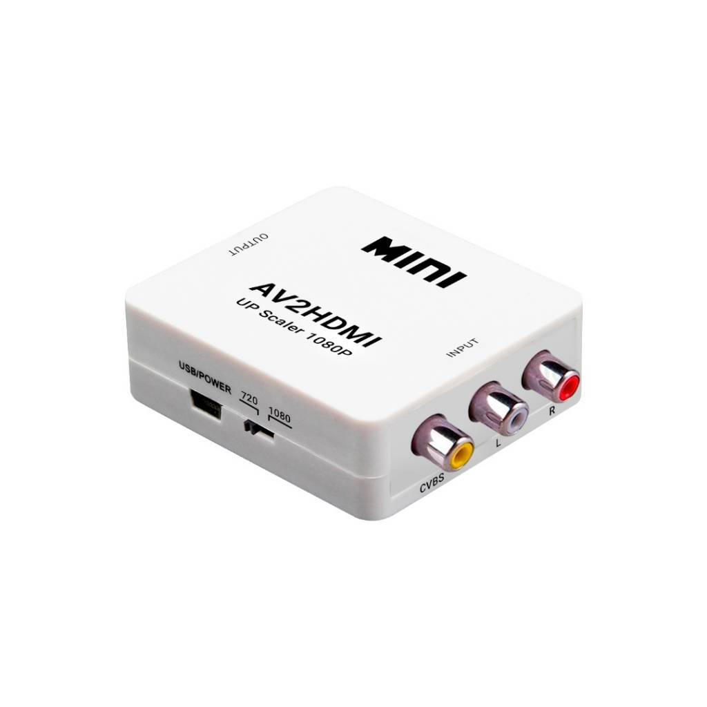 Conversor AV RCA HDTV RCA - Treca