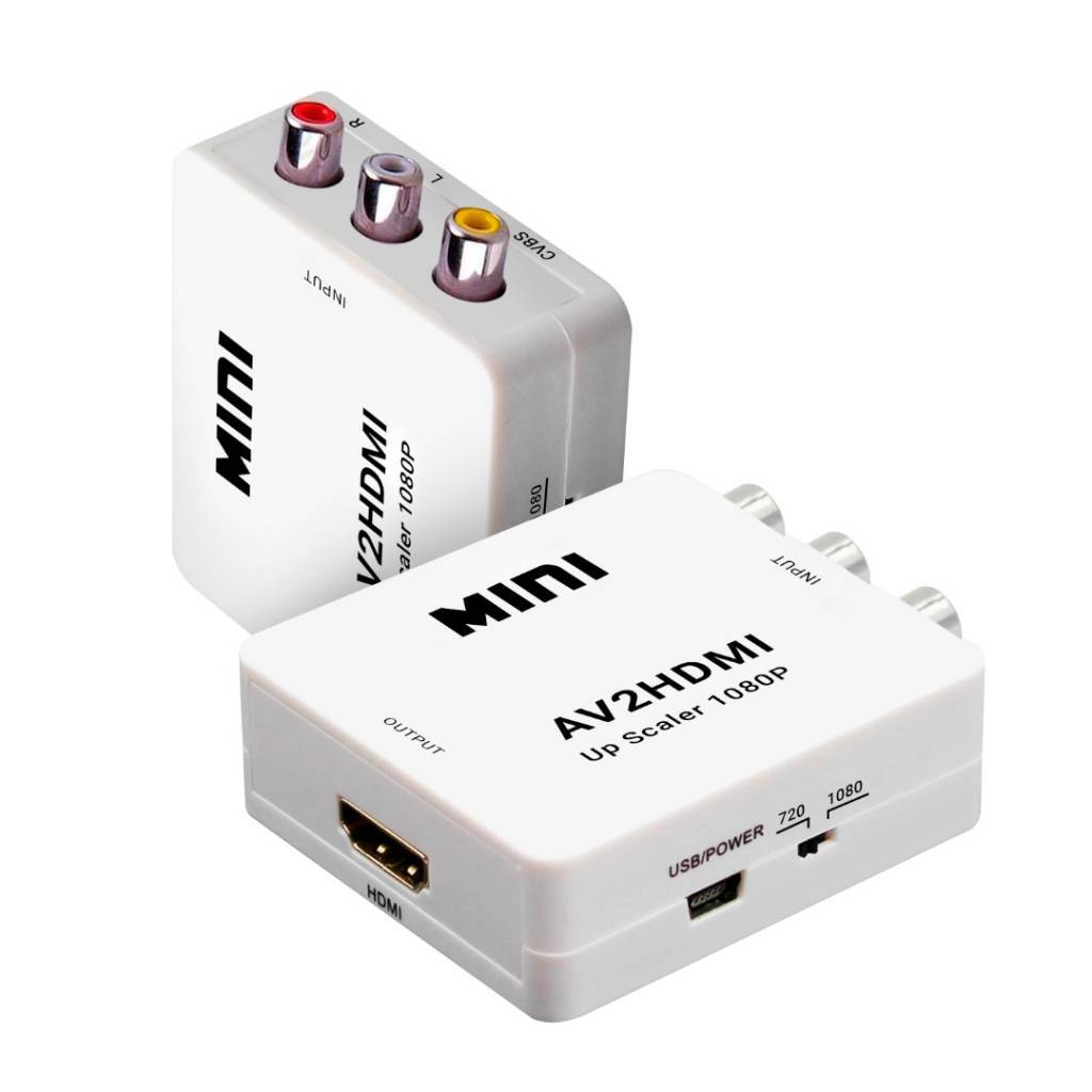 Conversor HDTV a AV RCA Treqa