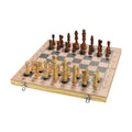 JUEGO DE MESA 3 EN 1 29 CM! Ajedrez - Damas - Backgammon