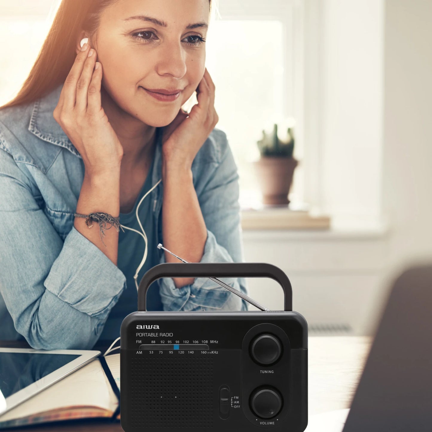 AIWA RADIO ANÁLOGA BOLSILLO AWFML4 AM FM