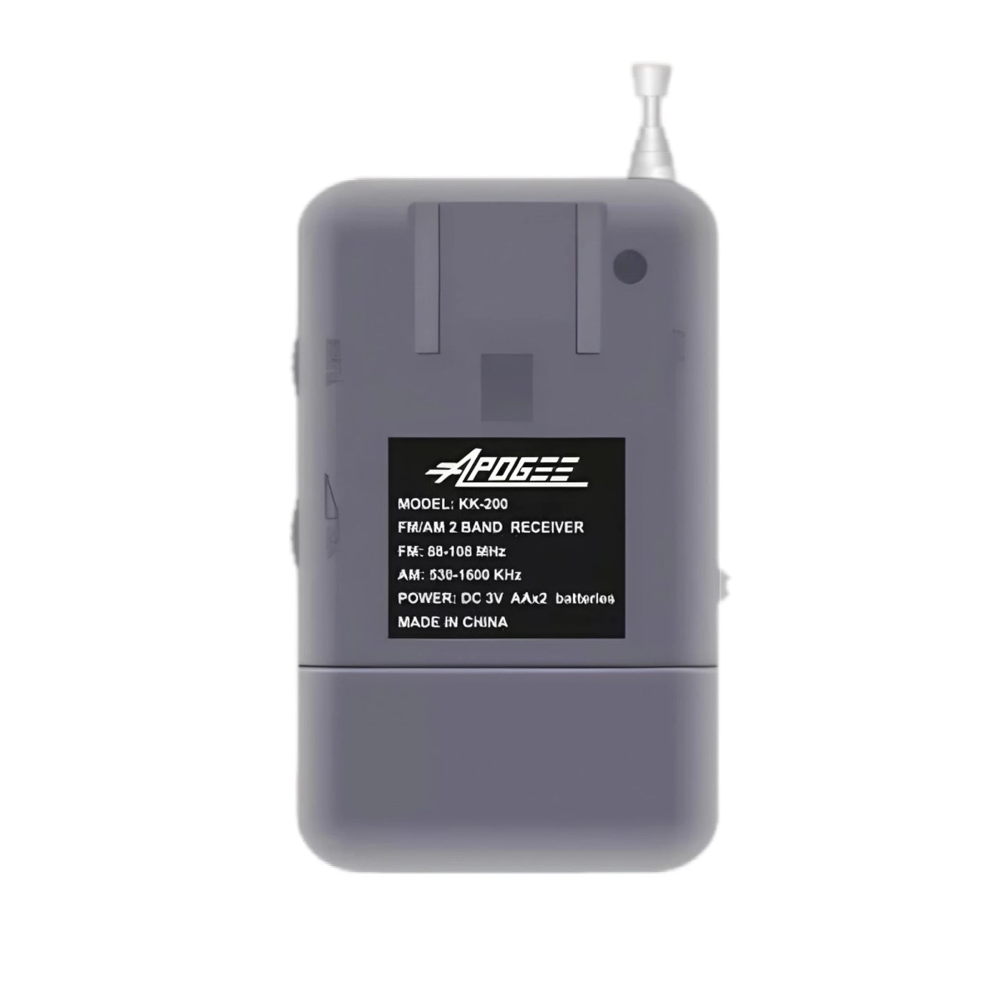 Radio Portátil Apogee Kk200 Am/fm