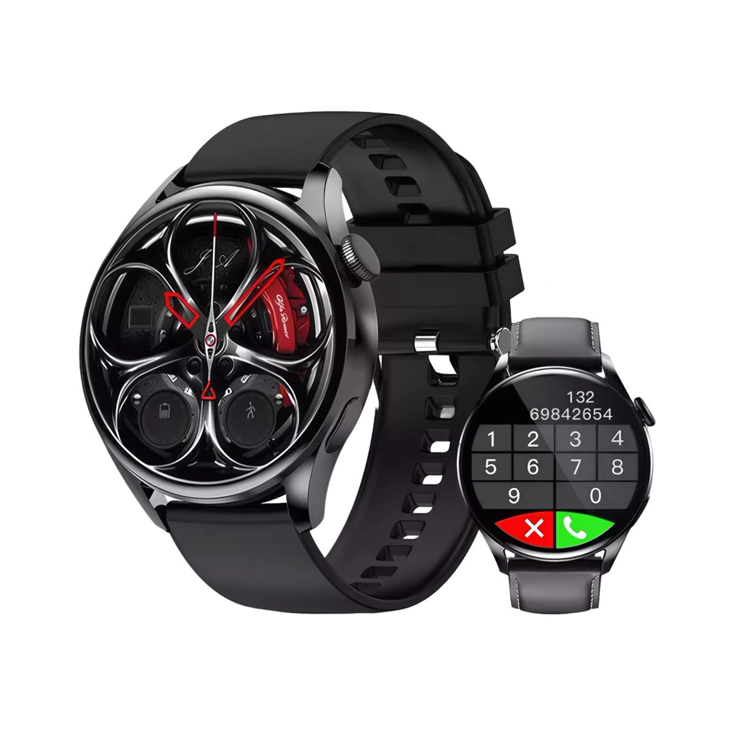 RELOJ SMARTWATCH GT5 LAZAS FITR COLOR NEGRO