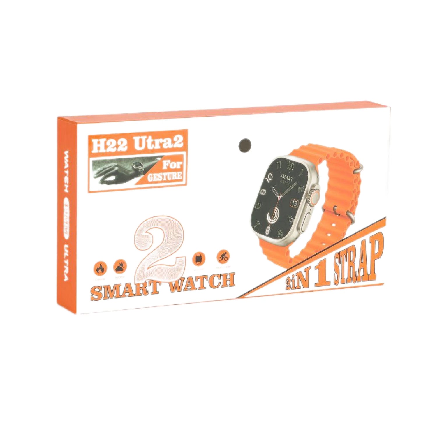 RELOJ SMARTWATCH H22 CON CORREAS INTERCAMBIABLES