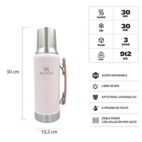 Termo Stanley Mate-System 1.2 lts - Rosa