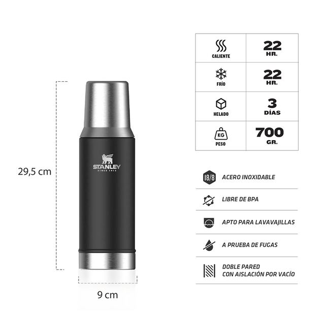Termo Stanley Mate-System 800ml