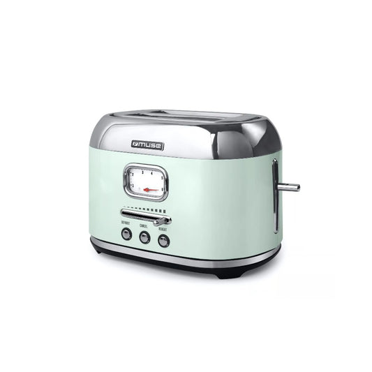 Tostadora Muse MS120AG Retro Color Verde