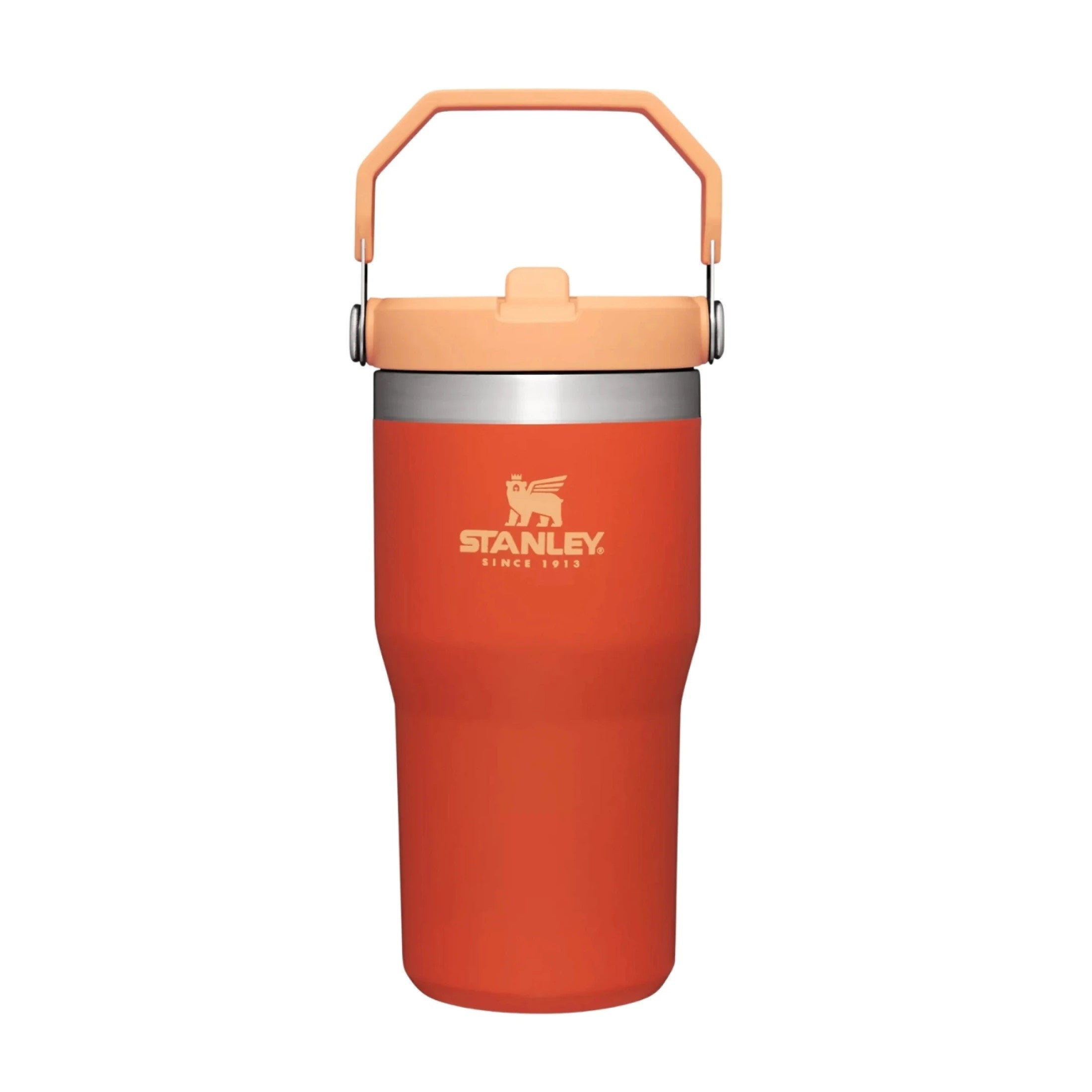 Vaso térmico Stanley Flip Straw Tumbler 591 ml Tigerlily